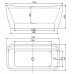 Freestanding Bath Wish*1700